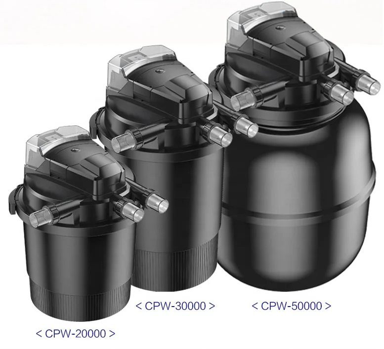 SUNSUN CPW-20000 Средний аквариум для рыбок filterbarrel фильтр в средний интеллигентая (ый) Пульт дистанционного управления по Wi-Fi на экологический Фильтрующее Оборудование