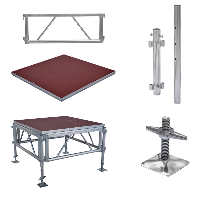 Hot Sale Aluminium Alloy Portable Platform Truss Stage For Indoor Outdoor Events