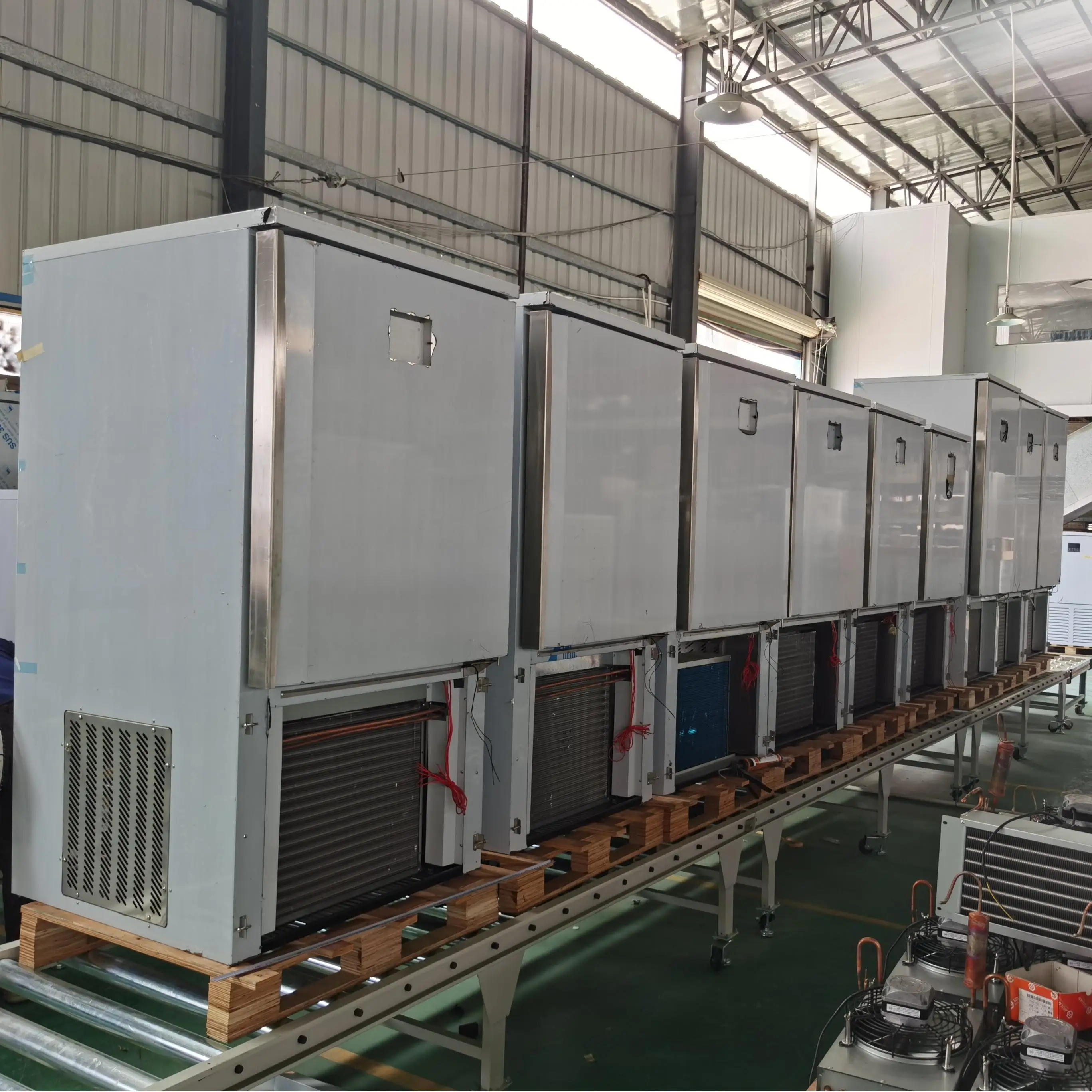 Commercial Blast Freezer Cold Cabinet Air-Cooled Quick-Frozen Cooking Equipment Steamed Buns Seafood Refrigerator