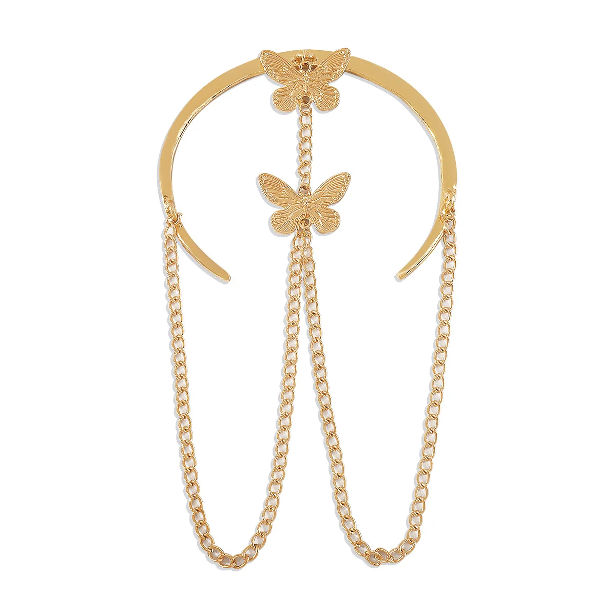 2023 New Design Arm Chain Rhinestone Scorpion Gothic Style Body Ornaments Gold Silver Plated body Chain