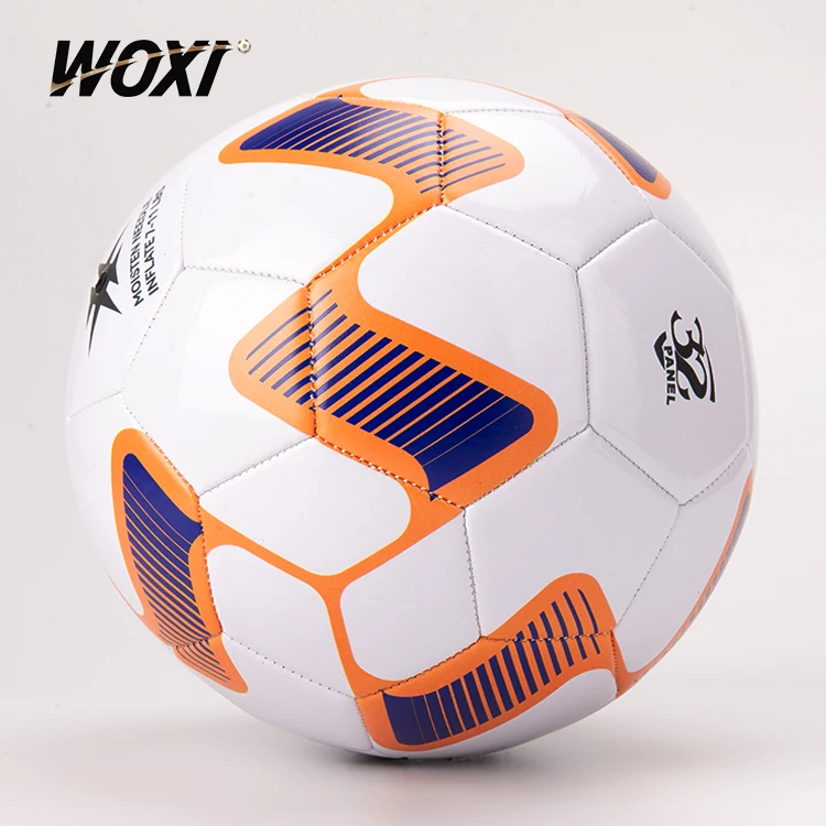 High quality machine stitched custom logo football soccer ball size 2 3 4 5 for training promotion