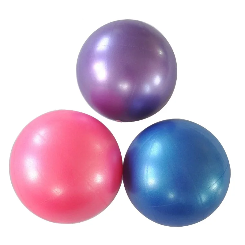 High Quality  Custom Logo  Mini 25CM 10inch Pilates Gym Ball Anti burst Stability Fitness Mini Exercise Yoga Pilates Ball