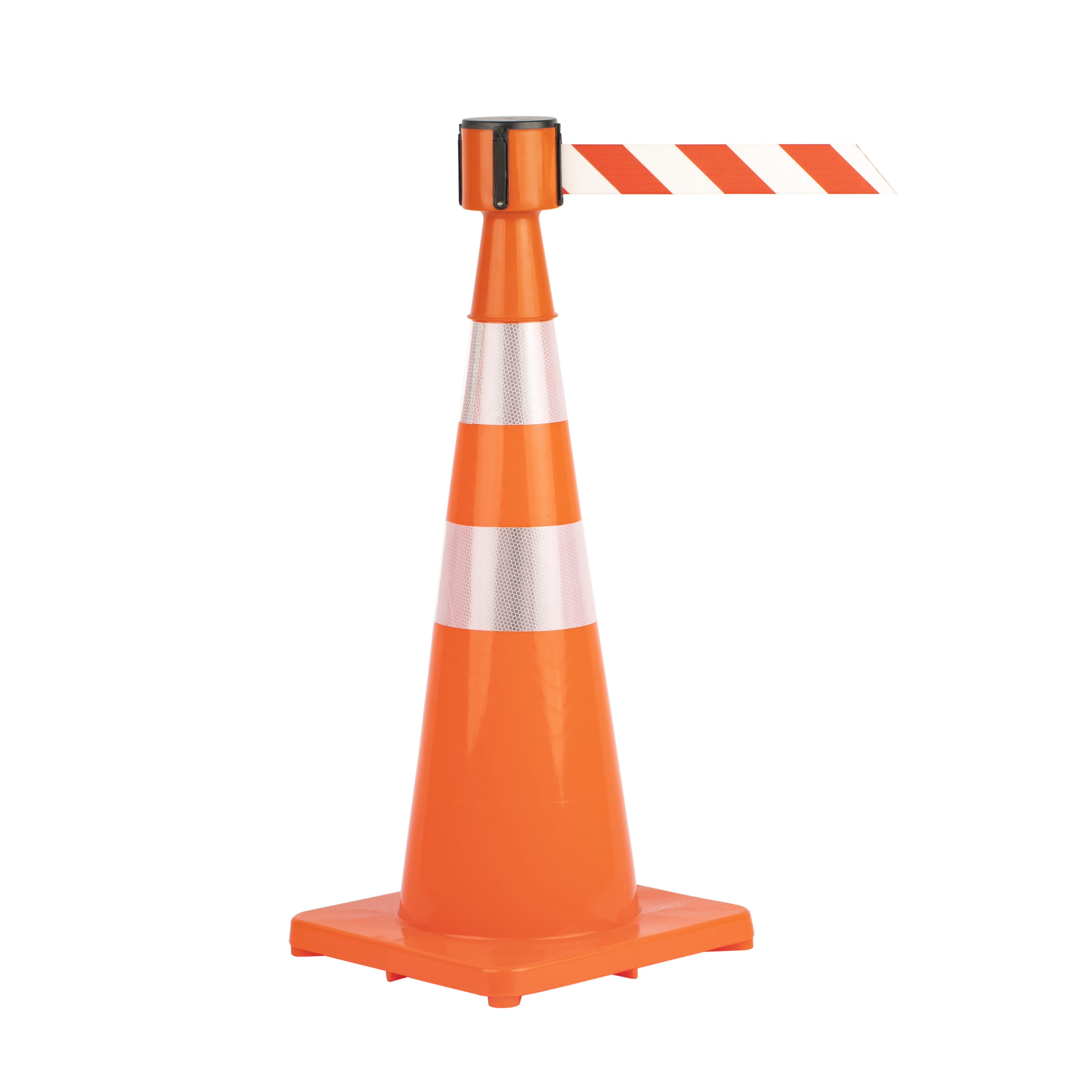 Оранжевый дорожный конус из ПВХ, гибкий мягкий, хорошего качества, 28 дюймов