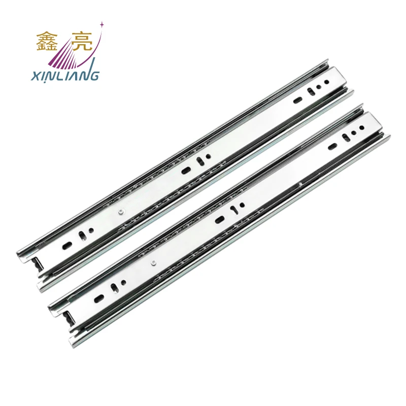 hot sales full extension 42mm ball bearing drawer  furniture hardware telescopic drawer slide