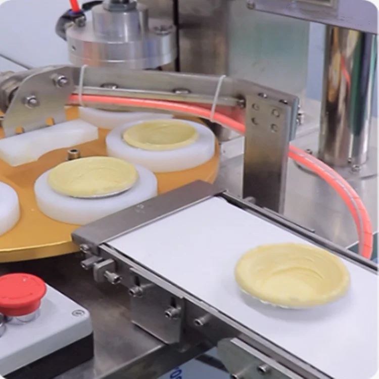 Fruits Tartlet Pie Forming Presses Making Egg Tart Forming Machine