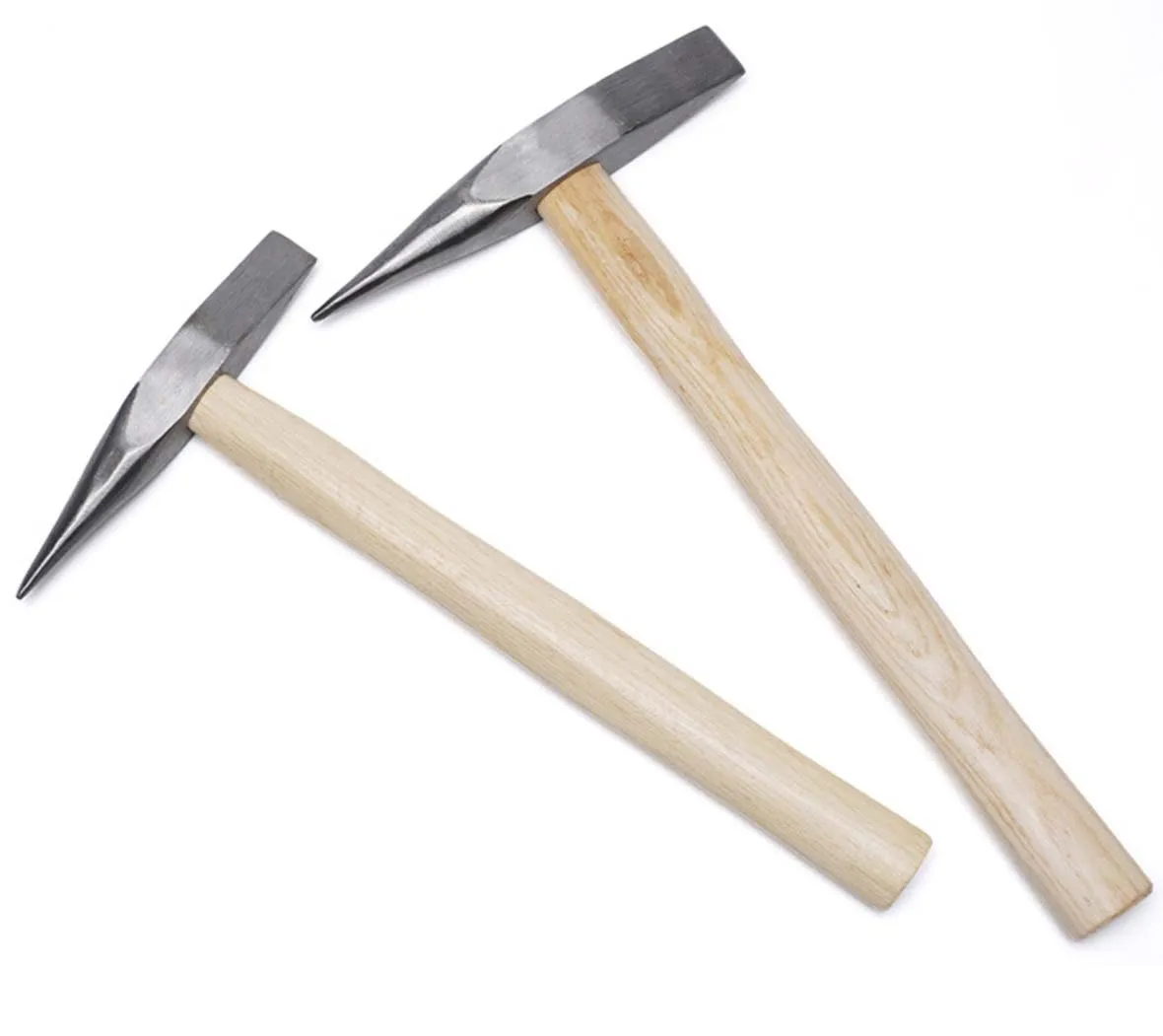 OEM Logo Wooden Handle Machinist Hammer Electric Welding Chipping Hammer 300g 500g Welding Slag Mallet