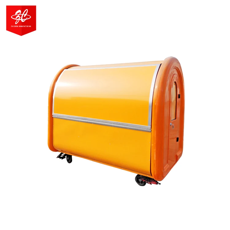 Hot Selling CE Certificate coffee vending panini Chinese food van rolling cart USA trailer food truck used sale