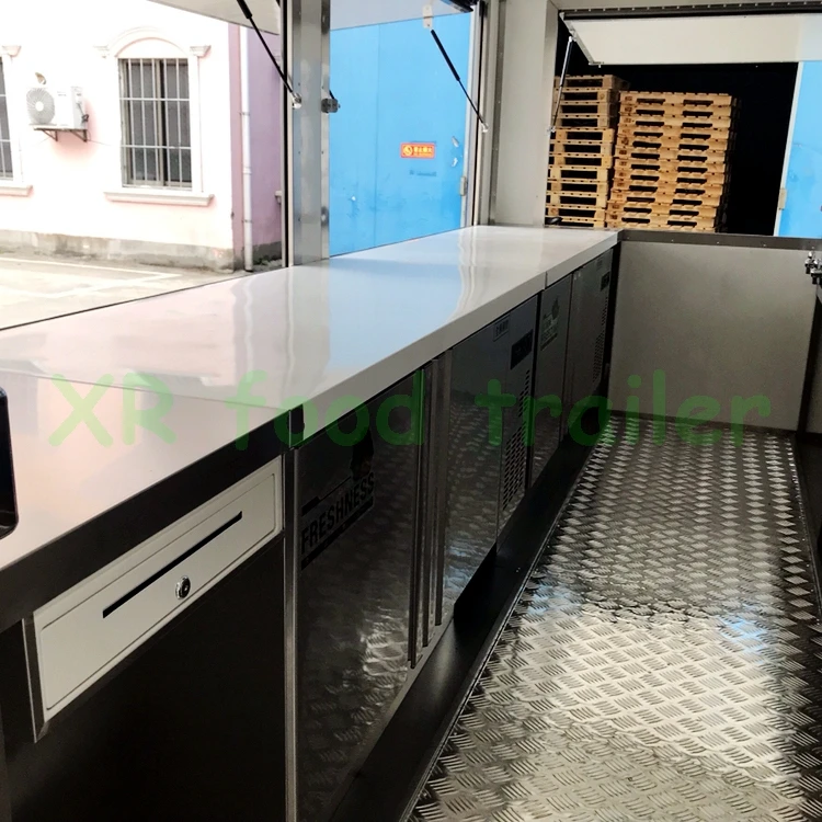 Новые квадратные прицепы XR для продажи производитель настраиваемый L385 * w210