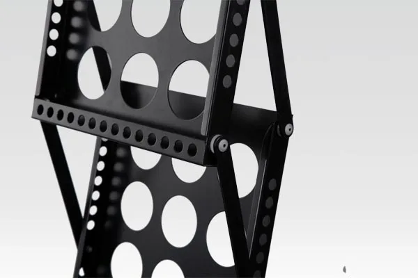 cheap black advanced brochure holder/magazine rack/display rack at high quality