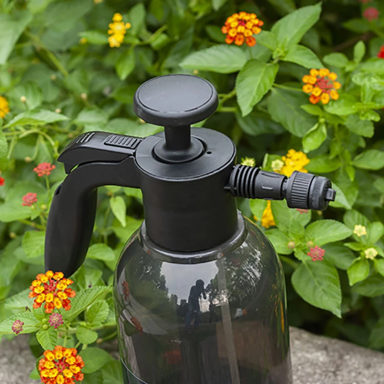 Durable 2L Garden Hand-held Pressure Sprayer Bottle with Adjustable Nozzle and Safety Valve