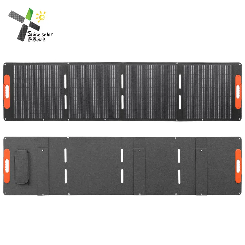 Outdoor Camping Solar Panel 100W 200W 300W 400W Outdoor Solar Panels 18V Portable Solar Panel Foldable for Campers Adventurers