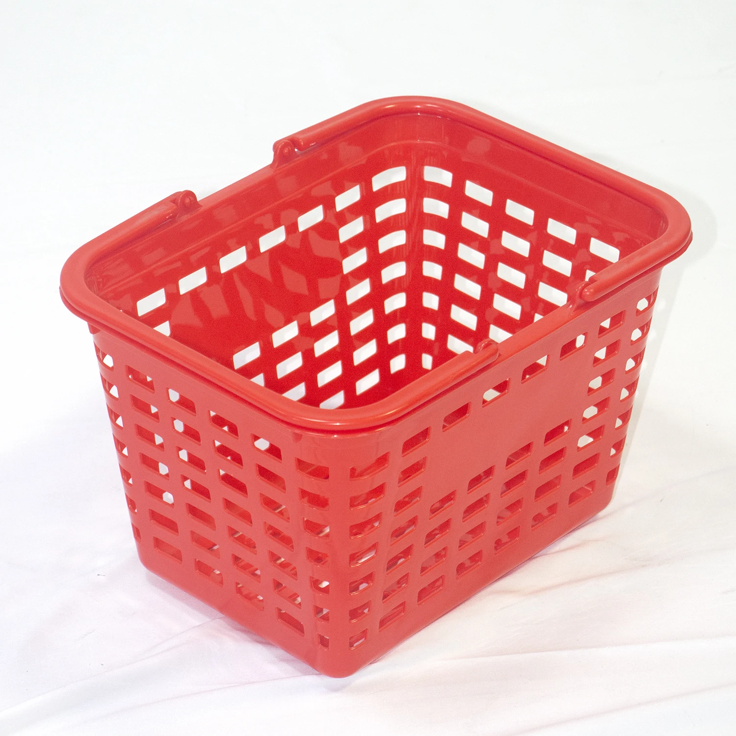 Agricultural Vented Crate Recyclable Thick Plastic Storage Basket for Fruits and Vegetables Moving Box