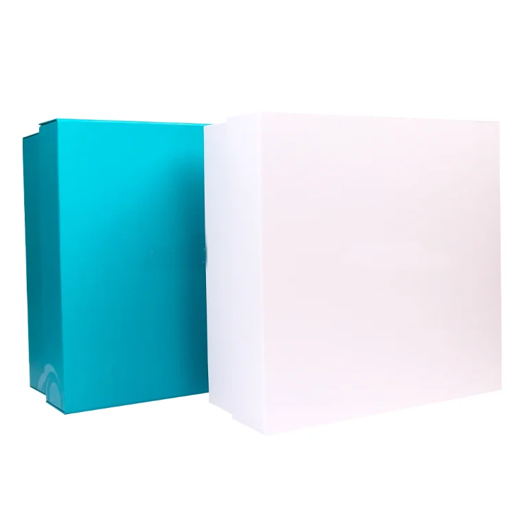 Cardboard Custom Clothing Packaging Presentation Magnetic Rigid Gift Folding Kraft Paper Box