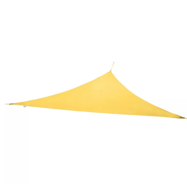 custom made  Durable High Quality Polyester Triangle Sand Sun Shade Sail