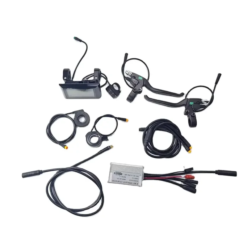 36V 48V 250W Ebike conversion kit with PAS controller SW900 LCD display throttle and brake lever 48v 250w electric bicycle parts