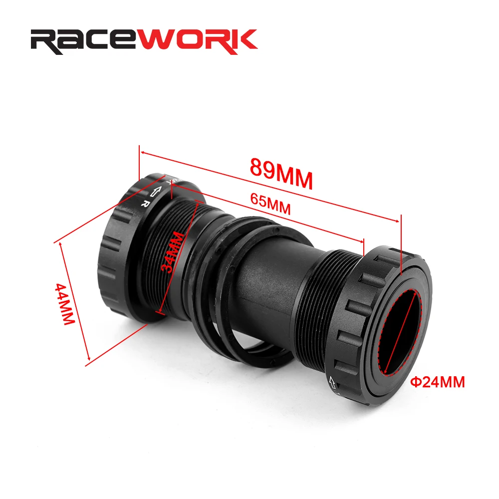RACEWORK углеродное волокно дорожный Шестеренчатый диск GXP полый встроенный коленчатый ключ 10/11S модифицированный
