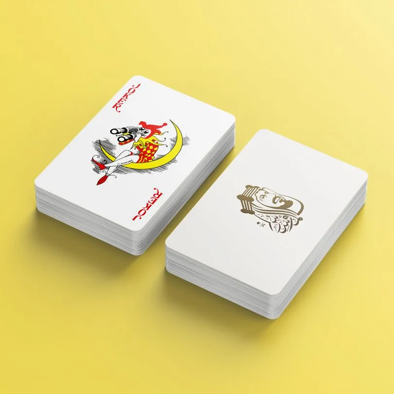 Print your brand Saudi Arabia adult PVC plastic belot card game