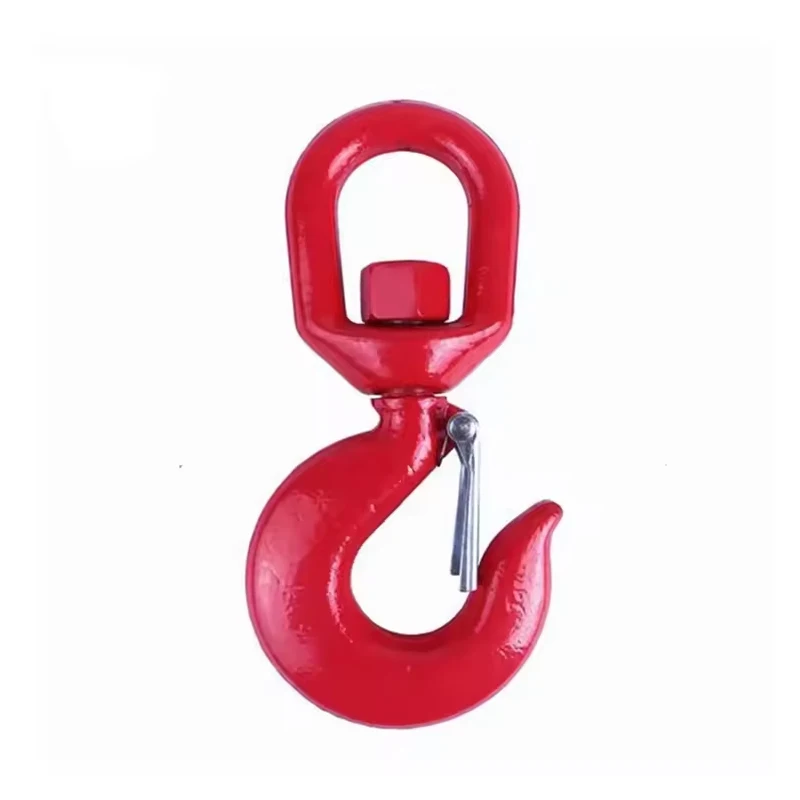 5 Ton Lifting Hoisting Hook Alloy Steel Lifting Swivels Hooks for Lifting Port Transportation