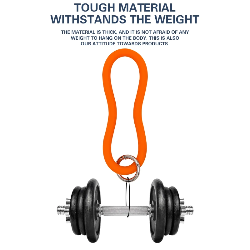 2022 New Design Fashion Phone Case Accessories Silicone Rings For Key and Phone shockproof Anti Loss Convenience