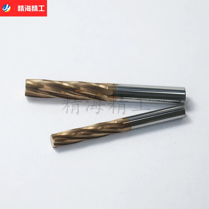 Imported tungsten steel alloy coated reamer spiral steel reamer