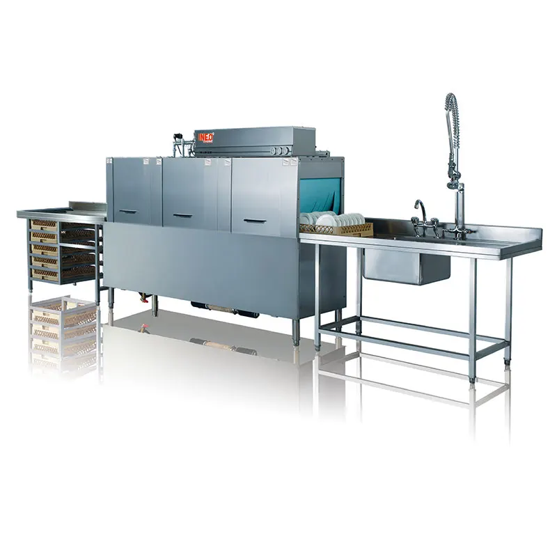 
High Efficiency Commercial Kitchen Equipment Restaurant Dishwasher Machine 