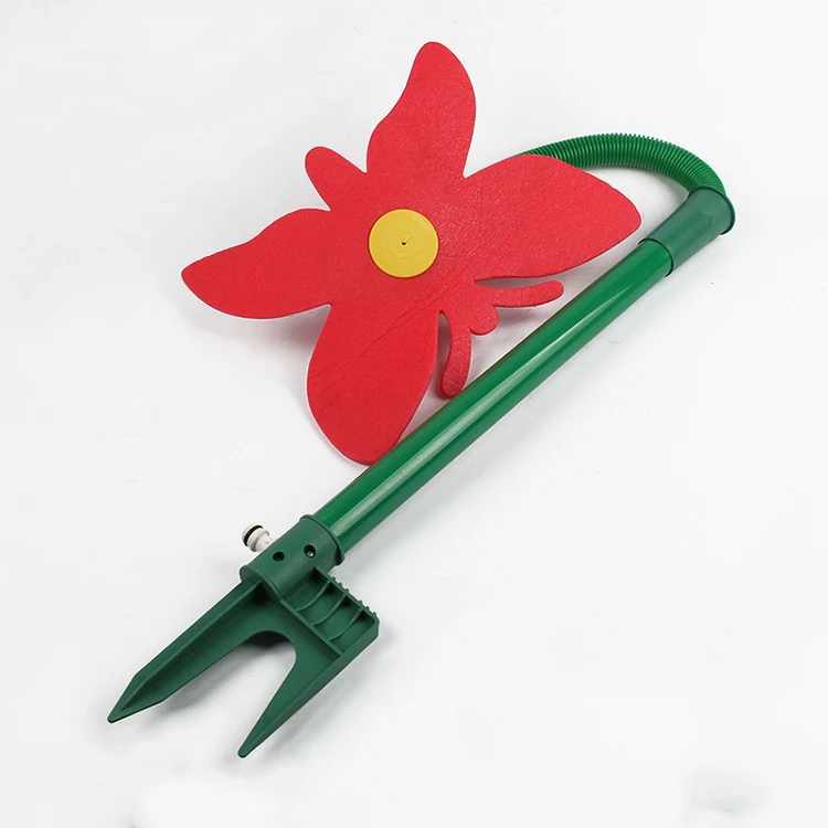 Dancing Flower garden sprinkler plastic garden 360 rotating sprinkler