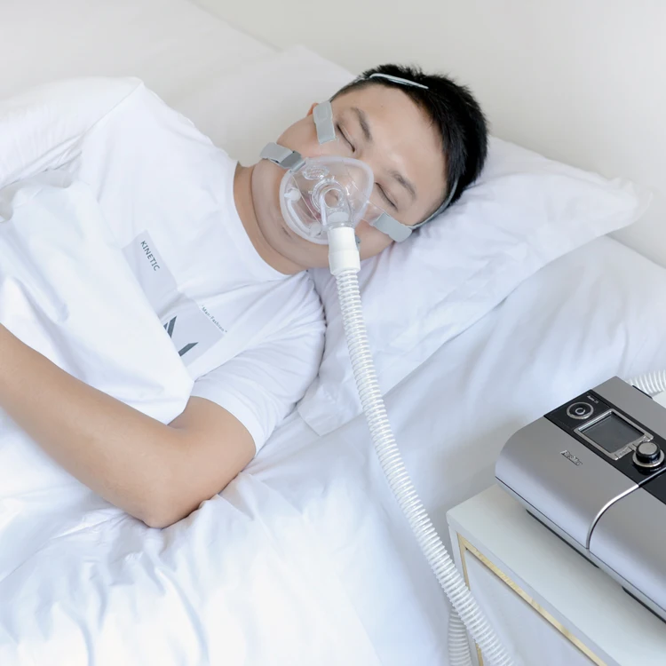 Рескомф Маска CPAP BiPAP вентилятор маска Неинвазивная респираторная терапия ХОБЛ Полнолицевая FM003
