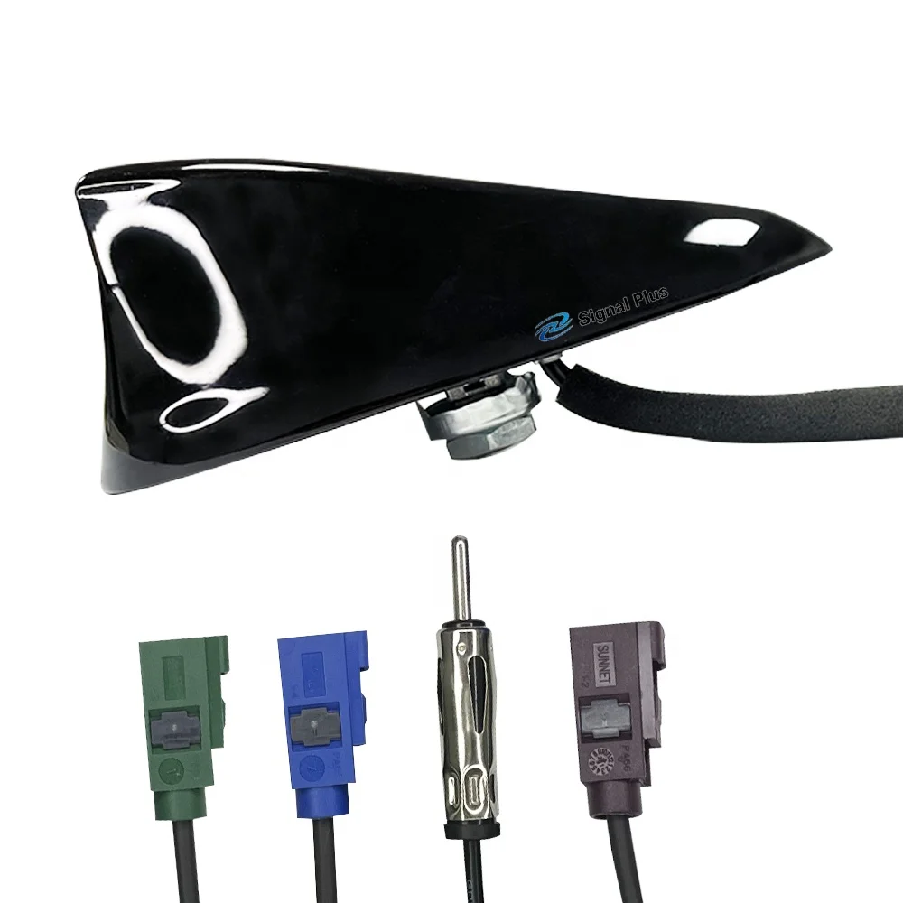 GPS LTE AM FM Radio Shark Fin Roof Car Antenna Aerial Car Shark Fin Carbon Antenna DAB GPS Shark Fin Car Antenna