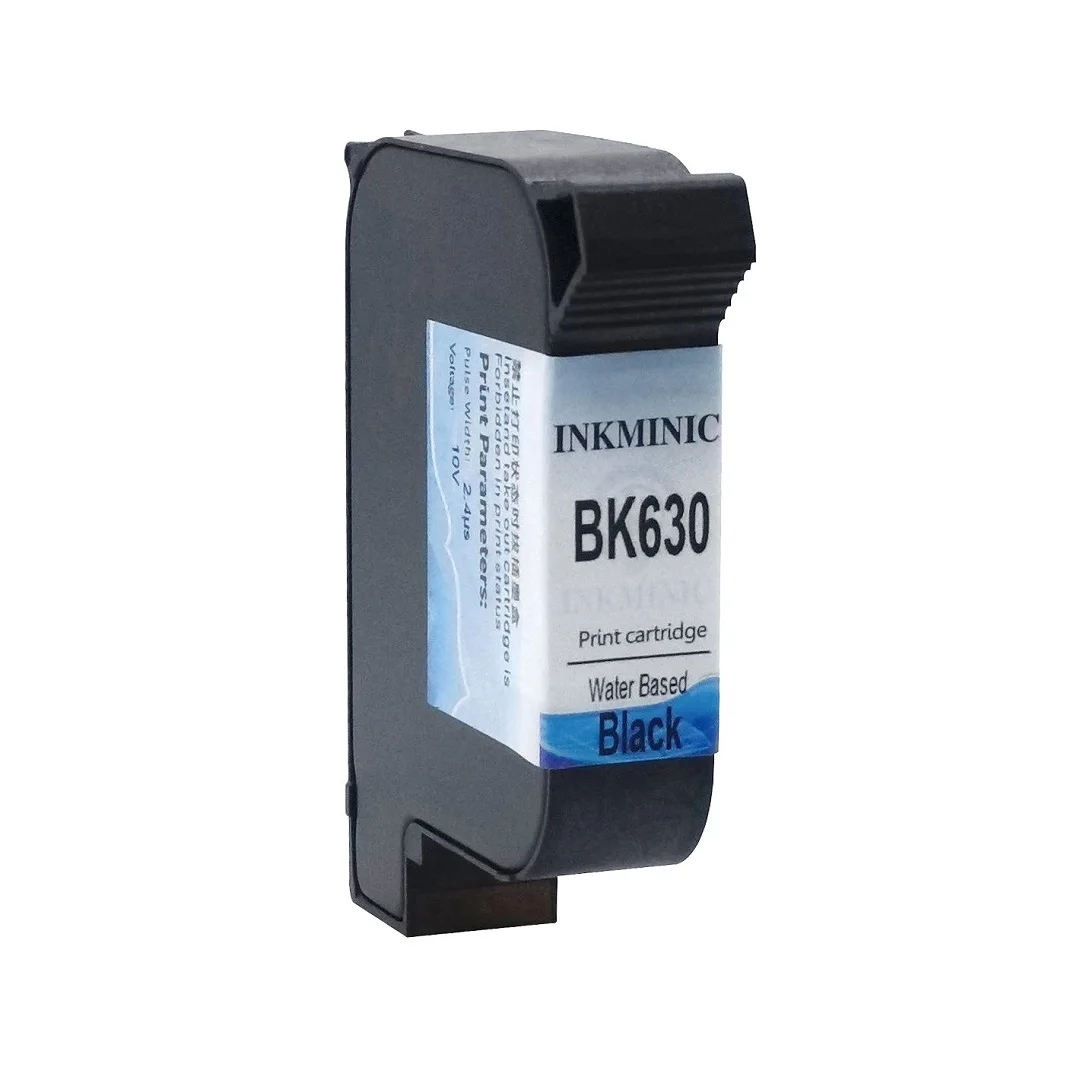 Картридж на основе чернильного растворителя BK117 BK118 BK129 BK140 BK150 BK652 чернильный картридж водной для ручного принтера TIJ