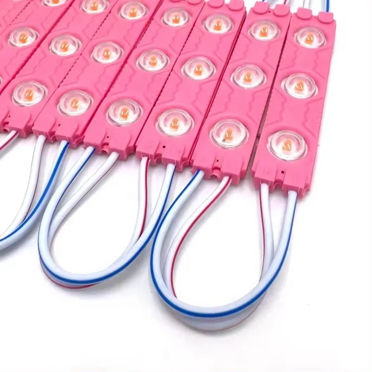 8 Mini Led Injection module 6011 6013  12v 3leds 1.5W Channel Blister Letters Advertising box outdoor smd 2835 led