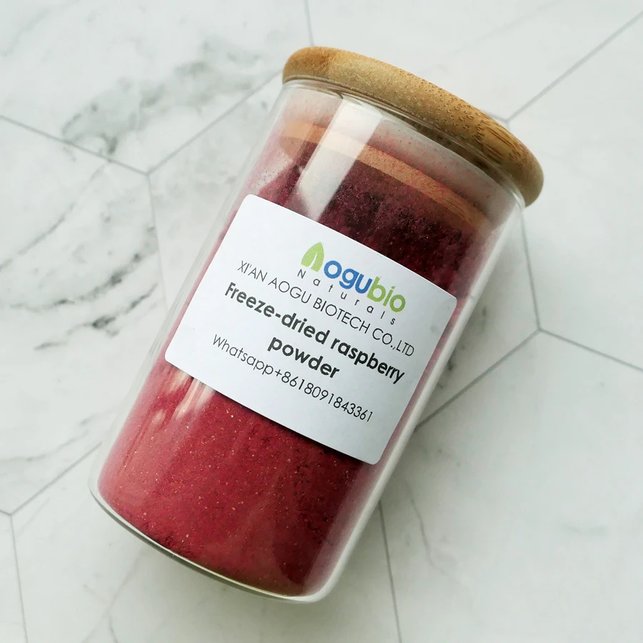 Private Label Freeze-Dried Raspberry Powder Water Soluble Freeze-Dried Raspberry Powder