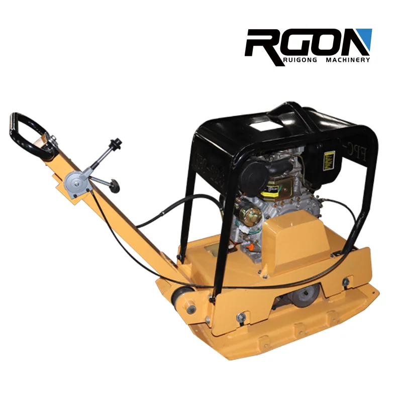 Hot Sale Plate Compactor for Sale Reversible Diesel Sand Compact Concrete Earth Compactor