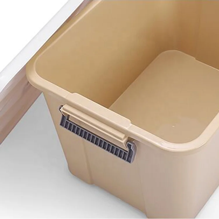 Durable Storage Bins 5.5L Kids Toys Plastic Stackable Storage Container Home Organizers