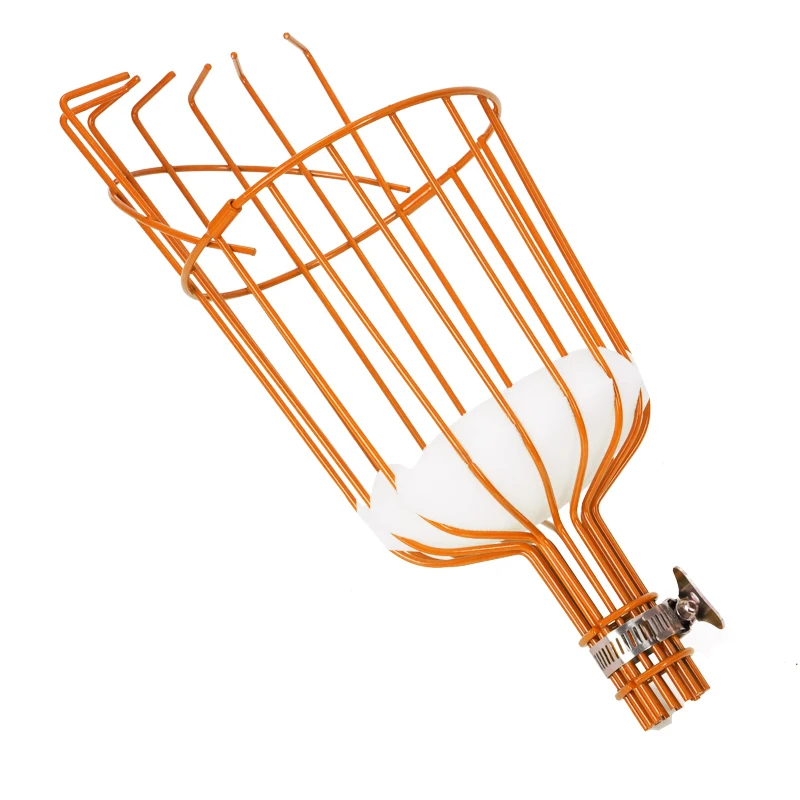 Stainless Steel Apples Mango Pear Orange Avocados Picking cherry metal telescopes fruit picker tool