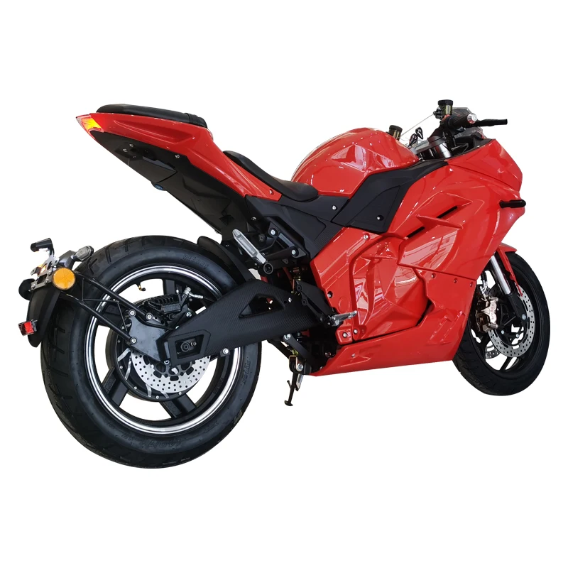 Factory Direct 72V 120Ah Good Brake 5000W 130km/h Lithium Adult Off-Road Electric Motorcycles