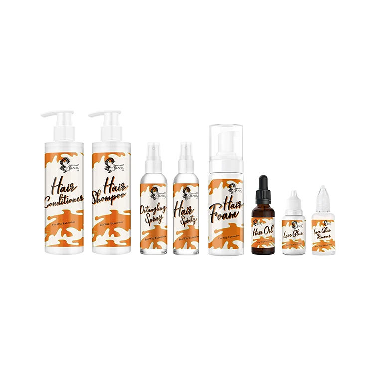 SLAYING LOLLI BRANDED sulfate free no animal testing hair extension care wig shampoo for human wigs