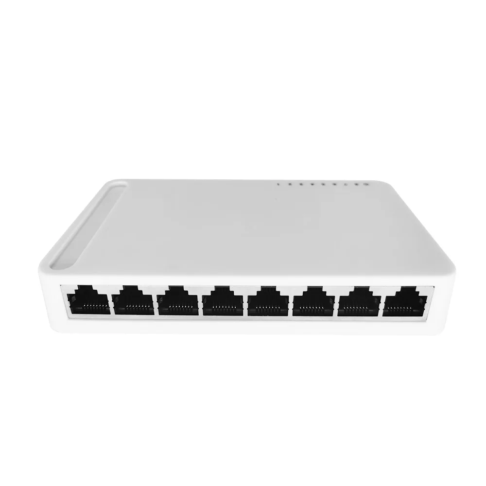  8 портов Rpoe переключатель обратного Poe коммутатор 7 + 1
