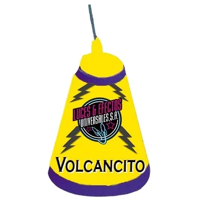 pyrotechnics volcano  fountain fireworks paper cone machine