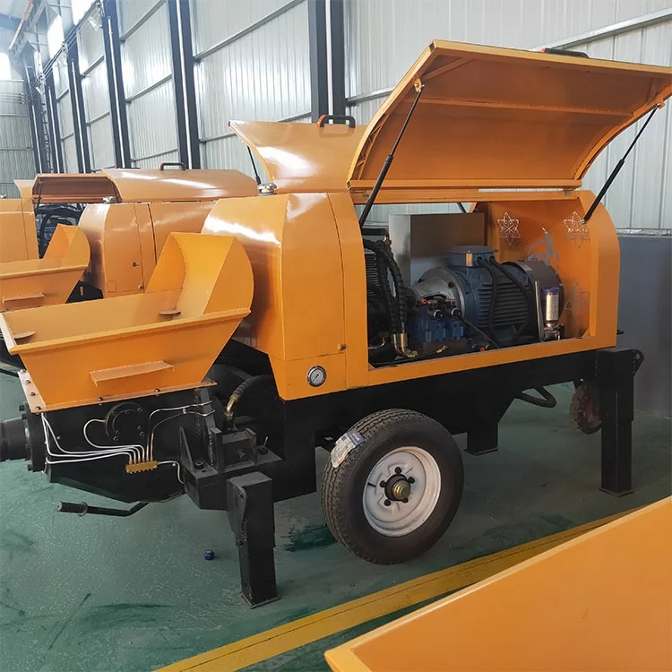 LUZUN 30m3/h factory direct electric power concrete line pump concrete delivery pump for sale