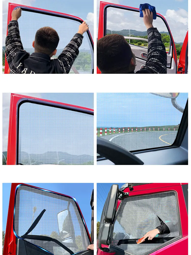 Magnetic Window Sunshield Sunshade Gauze Protective Mesh Cover Accessories