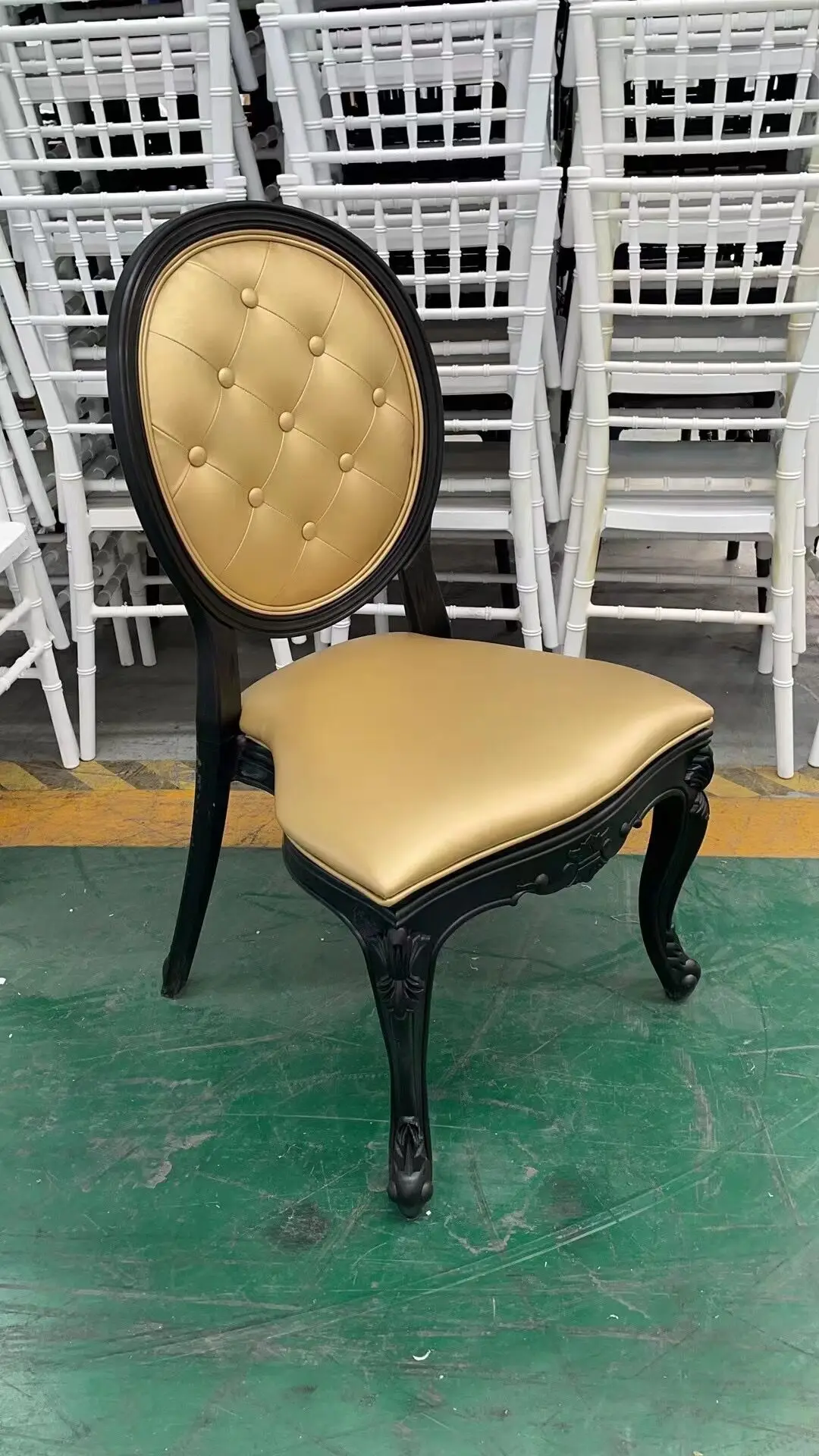 Стул King louis, штабелируемое и Съемное Сиденье для проведения мероприятий, вечеринок, аренды, свадебное кресло