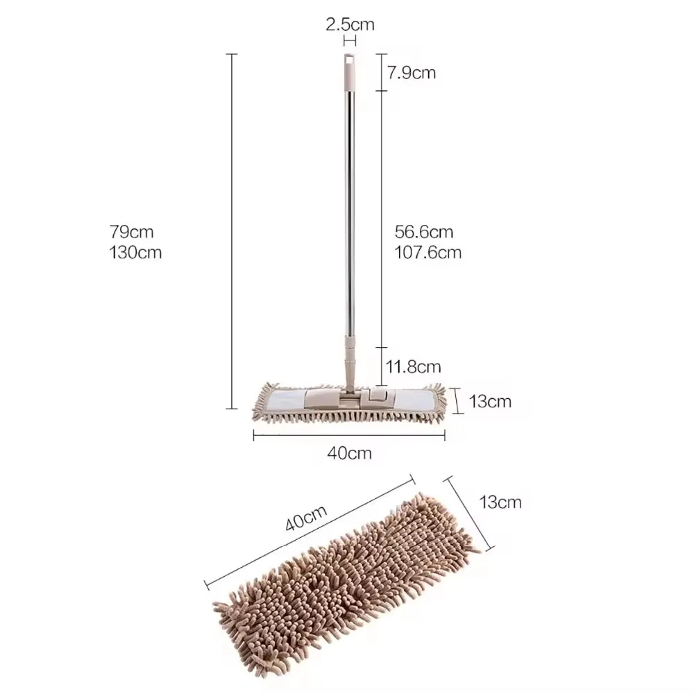 Household hotel Newly Design sweeping dust magic microfiber flat mop for wet dry floor cleaning