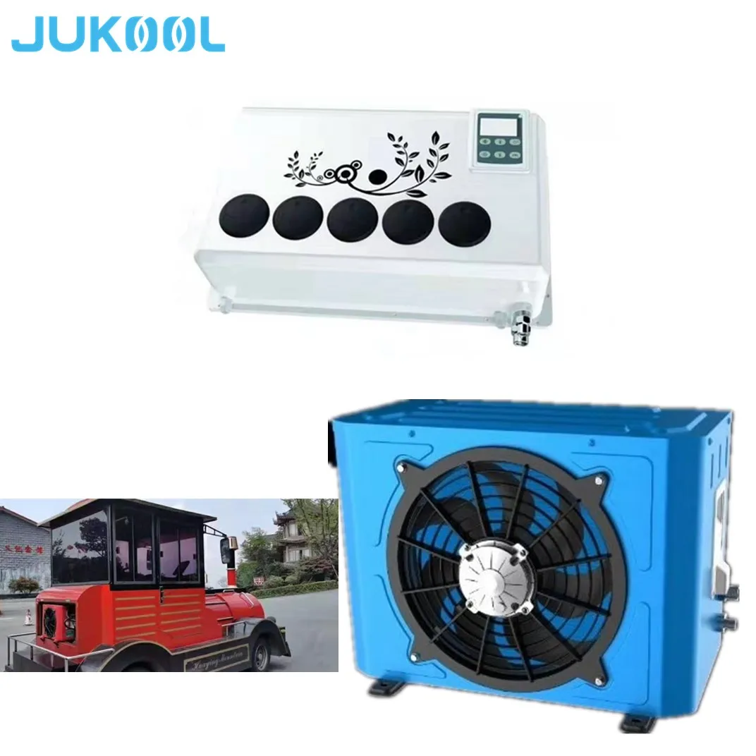 Truck cabin air cooling 24v dc conditioner for truck cab