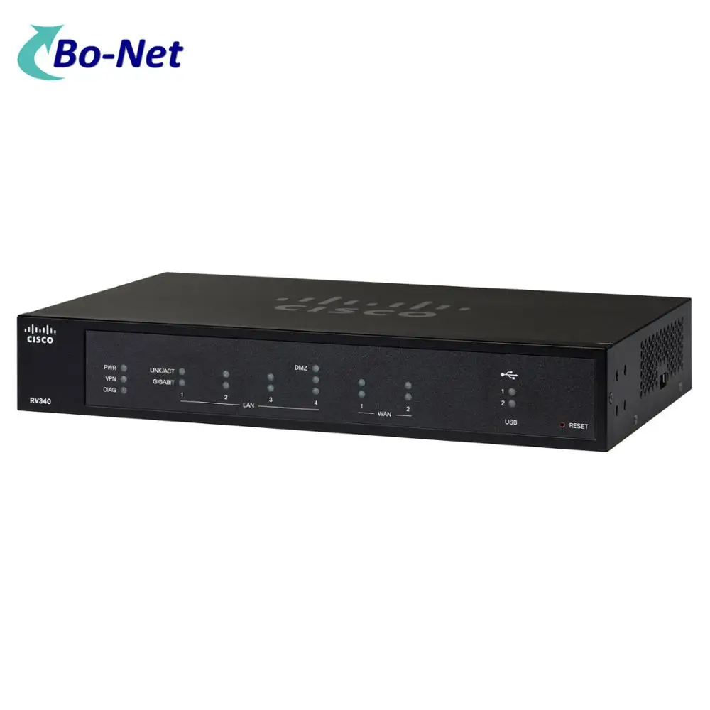 RV340-K9-CN предприятие гигабитный маршрутизатор VPN проводной RV340 двойной WAN + 4 порта LAN