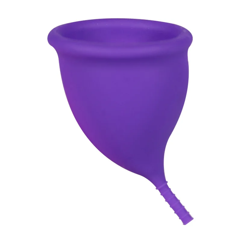 Eco-friendly Solid Color Organic Menstrual Cup Sport Box Packaging 100% Medical Silicone Order Online Coupe Menstruelle Small