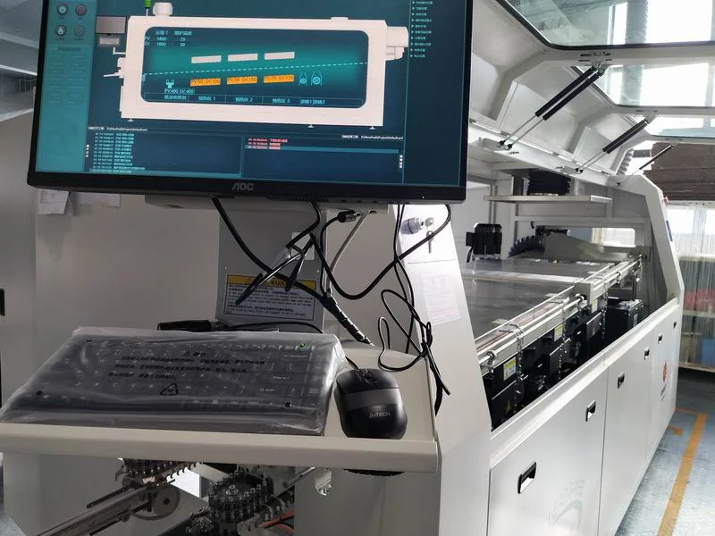 High Quality Lead Free Heat Large SMD Wave EMS Automatic Solder Wave Soldering Machine PCB