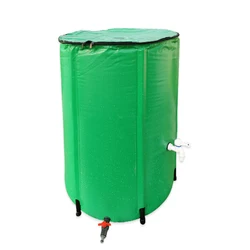 Factory Custom Size Wholesale Portable 100 200 500 1000 L garden rain barrel water collector large water storage bucket