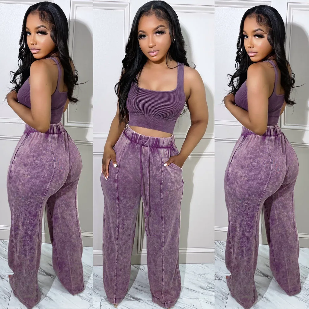 Custom New Casual Womens Loose Oversize Straight Leg Ladies Jogger Pants Baggy Wide Leg Sweatpants For Women