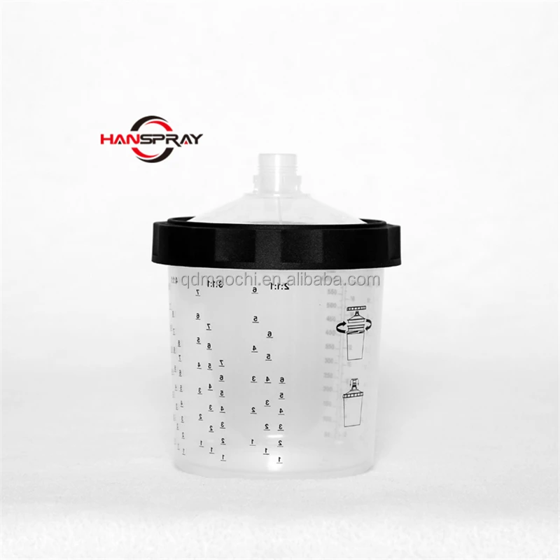 Пластиковые стаканы для смешивания красок PPS 600 мл, контейнер для смешивания красок, цена стакана