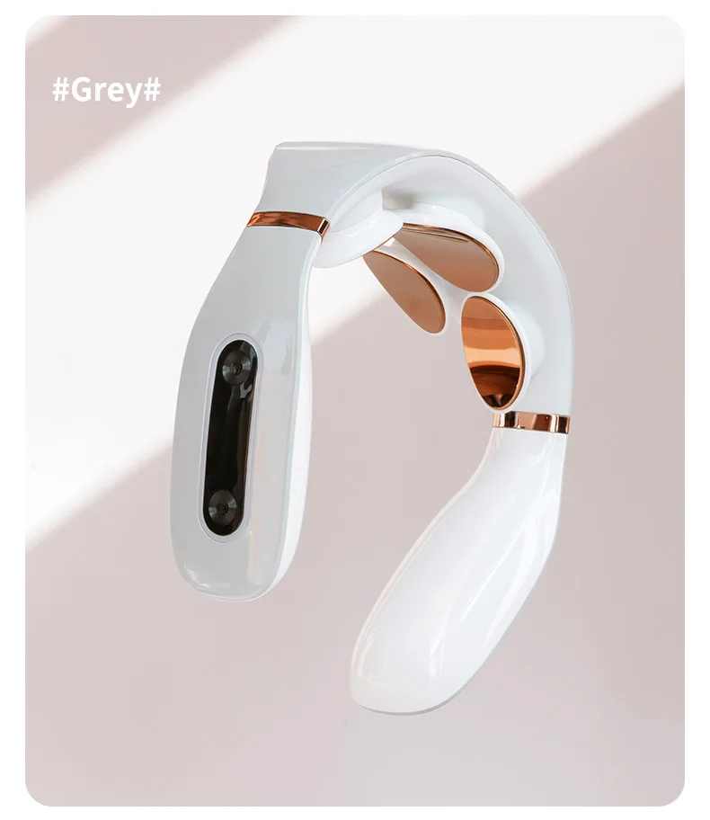 
Private brand price New style portable body automatic smart with heat electric wireless neck massager 2021 